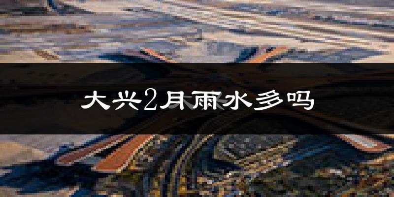 大兴2月雨水多吗?